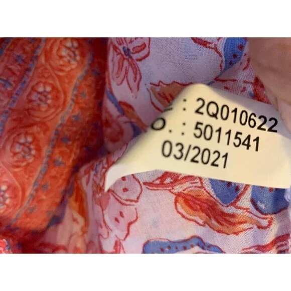 Vineyard Vines Floral Striped Pintuck Lot 2 Sleeveless Sz Small 4 Cotton Coastal - Picture 13 of 16